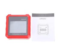 Hamwesh Goniometro Digitale per Mirino Angolare, Livello di Precisione 0,2° e Inclinometro con Display Ribaltabile Automaticamente, Strumento Elettronico per Misuratore Angolare con Base Magnetica