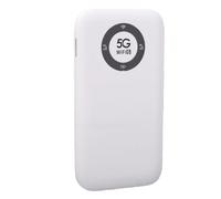 Hamwesh Hotspot Mobile 5G WIFI 6, 2 Gbps Ad Alta velocità | Compatibilità Globale SIM Ed ESIM, Dual Band, 10 Dispositivi, Nessun Contratto, Batteria da 6 a 8 Ore, per Viaggi, Lavoro