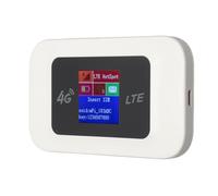 Hamwesh Hotspot Mobile, Supporto Dual SIM Ad Alta velocità da 150 Mbps per Oltre 10 Utenti Router WiFi Portatile, Router Dual SIM con Schermo a Colori Intelligente per Viaggi in Europa e Asia