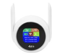 Hamwesh Hotspot WiFi 4G LTE, Router Internet Mobile WiFi 6 da 300 Mbps, Hotspot Portatile con Slot SIM di Tipo C per Viaggi, Casa, Ufficio