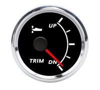 Hamwesh Indicatore di Assetto per Barche da 52 Mm, Display Puntatore UP DN, Impermeabile IP67 Antipolvere, Misuratore di Equilibrio di Assetto Accurato per Yacht, Marines, Barche da Pesca con