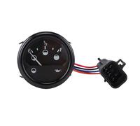 Hamwesh Indicatore Livello Carica Batteria, Indicatore Stato Carica Compatibile OEM 612314 in Plastica ABS 48V, Misuratore Batteria Carrello da con Foro di Montaggio da 2 Pollici per Carrello da