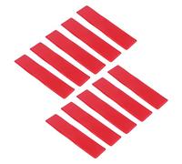 Hamwesh Indicatori per Campo da Pickleball, Materiale in PVC Non Facile da Deformare con Colori Vivaci per Giochi con la Palla per Tutte Le Stagioni (Rosso)