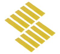 Hamwesh Indicatori per Campo da Pickleball, Materiale in PVC Non Facile da Deformare con Colori Vivaci per Giochi con la Palla per Tutte Le Stagioni (Yellow)