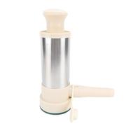 Hamwesh Insaccatrice per Salsicce, Macchina per Salsicce Manuale con 4 Tubi di Ripieno, Riempitrice Verticale in Acciaio Inossidabile per Uso Domestico in