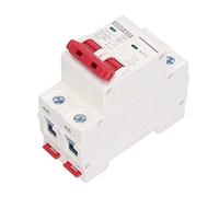 Hamwesh Interruttore Automatico Miniaturizzato DC, 40A 2 Poli, 1000V, | Sezionatore CC, alloggiamento PA66, sgancio elettromagnetico, sistemi di batterie solari fotovoltaiche, protezione da