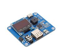 Hamwesh Keyer CW, Tastiera USB con Codice Morse con Display OLED e WPM Regolabile, per Comunicazioni Radioamatoriali, Pratica del Codice Morse, Chiamate CQ Automatiche