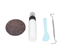 Hamwesh Kit di Pietra di Raccolta, Pietra a Buccia di Imbottitura in Gomma in Lattice con Dimensioni dei Pori Variabili per il Sollievo Ansia di Messa a Fuoco per i Bambini Adulti ADHD OCD (Lattice