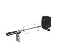 Hamwesh Kit Girarrosto Universale per Barbecue, Acciaio Inossidabile Premium, Motore Elettrico, Design Portatile, per la Maggior Parte delle Griglie a Gas