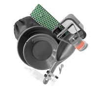 Hamwesh Kit per la Ricerca dell'oro, Mini Scatola Chiusa in Lega di Alluminio, Set Completo per la Prospezione con Vaschette per L'Oro, Schermo Classificatore, Pinzette, Fiale con Cucchiaio e