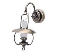 Hamwesh Lampada da Parete per Casa delle Bambole, Design Realistico Finiture Vintage Lampada da Parete per Casa delle Bambole in Miniatura 1:12 Luce a LED per delle con Batteria Integrata per la