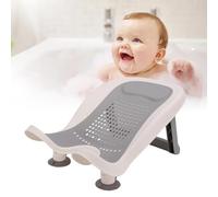 Hamwesh Lavabo per Culetti per Neonati, Vasca di Supporto per Bagnetto Portatile con Ventose Forti e Rete Morbida, Pulizia Rapida nel Lavandino o Nella Vasca da Bagno, Salvaspazio