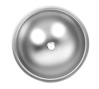 Hamwesh Lavello per, Lavello in Acciaio Inossidabile da 16 X 6,4 Pollici, Lavabo da Bar Piccolo con Foro di Scarico da 40 Mm e Guarnizione in Gomma per, Yacht, Barche, Cucina