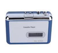 Hamwesh Lettore di Cassette, Trasmettitore FM con Inversione Automatica Lettore di Cassette, di Portatile con Jack per Cuffie da 3,5 Mm e Altoparlante, Batteria USB AA per Uso Personale Domestico