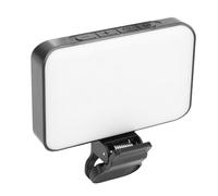 Hamwesh Luce per Selfie, Temperatura Colore Regolabile da 3000K a 6500K 30 Effetti 60 LED Luminosità a 10 Livelli Luce di Riempimento del Telefono, Portatile con Clamp/Holder con Rotazione a 360°