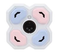 Hamwesh Macchina per Boxe Musicale, di Risposta Musicale Intelligente Allenatore di Boxe Montato a Parete con modalità di Allenamento Multiple e Inclusi per Allenamento in Palestra a Casa (White)