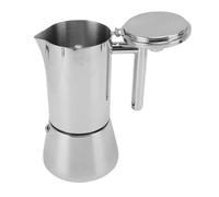 Hamwesh Macchina per caffè da Piano Cottura, da 6 Tazze in Acciaio Inossidabile, Compatibile con Piani Cottura a Induzione, Fornelli a Gas in Ceramica, per caffè Cubano Italiano, con Design Classico