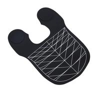 Hamwesh Mantella Per Taglio Capelli, Guida Per Taglio Angolare Collare Per Capelli Impermeabile, Mantella Per In Silicone Con Pesi Pesanti Incorporati Per Colorazione Dei Dal Salone (BLACK)
