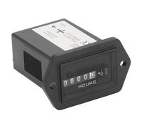 Hamwesh Mechanical Hour Meter, Teming Quartz Auto Data Retention con Precisione 0,01 Ore per il Veicolo di Costruzione del Generatore di Produzione Industriale