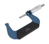 Hamwesh Micrometro per Esterni, Intervallo da 50 Mm a 75 Mm Precisione 0,01 Micrometro e Calibro per Macchinisti, Strumento di Misurazione con Incudine di Arresto a Cricchetto per Misurare Lunghezze