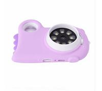 Hamwesh Microscopio Digitale per Bambini, Microscopio Portatile con Ingrandimento 1000X, Portatile con Schermo da 2 Pollici 8 Luci LED per Bambini Dai 4 Agli 8 Anni Esplorazione Scientifica
