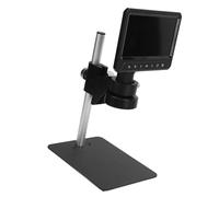 Hamwesh Microscopio, Microscopio Digitale con Schermo IPS da 7 Pollici 1080P HD 12MP 1200X, a Moneta con Display da 7 Pollici per la Ricerca Sperimentale di Manutenzione di Ispezione Industriale