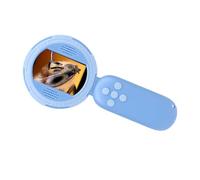 Hamwesh Microscopio per Bambini, Schermo IPS HD da 2 Pollici con Ingrandimento 100X, Microscopio Digitale Portatile Portatile per l'esplorazione delle Scienze dell'educazione