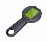 Hamwesh Microscopio Portatile, Ingrandimento 500x 16 Luci LED Bicolore Microscopio Portatile Digitale con Display HD da 2,4 Pollici Memoria Espandibile Fino a 4 TB per la Natura (BLACK)