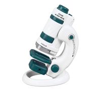 Hamwesh Microscopio Tascabile, Lenti Asferiche in Ingradamento 60-180x con Clamp/Holder per Smartphone per lo Studio di Laboratorio di Educazione Scientifica