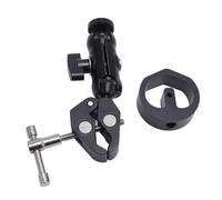 Hamwesh Mini Mount, Supporto per Scaletta per con Morsetto Regolabile a 360° per Segnale Ottimale, Supporto per Portapacchi in Lega di Alluminio con Adattatore per Tubo per , Portabagagli da Tetto