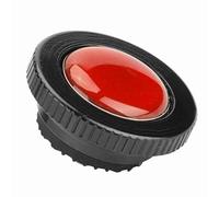 Hamwesh Mini Piastra Rotonda a Sgancio Rapido per Treppiede Compatto, Struttura Resistente in Lega di Alluminio, Rossa, 1 Piastra a Sgancio Rapido, Perfetta per la Fotografia Naturalistica (rosso)