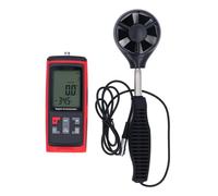 Hamwesh Misuratore di velocità del, Anemometro Portatile Ad Alta Precisione, Anemometro Digitale con Ampia Retroilluminazione LCD e Sensore Espandibile Diviso per HVAC, Vela, Windsurf, Volo con