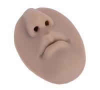 Hamwesh Modello di Bocca del Naso in Silicone, Modello di Pratica di Piercing Morbido Realistico Non Irritante Inodore, di Viso Penetrante con Struttura Umana Trasparente per Esposizione di Gioielli