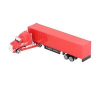 Hamwesh Modello di Camion per Container, Camion Giocattolo in Lega di Morire con Rimorchio Staccabile per i Bambini e Interazioni per il Figlio dei Genitori (Tipo 3)