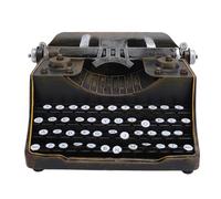 Hamwesh Modello di Macchina da Scrivere retrò, Modello di Macchina da Scrivere Vintage in Metallo Innovativo Ornamento Antico per da con Applicazione Multifunzionale per la Decorazione dell'ufficio