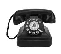 Hamwesh Modello di Telefono Vintage, Materiale in Resina dal Design Nostalgico retrò con Decorazione di Fissa con Filo per l'arredamento e Il Regalo del Bar dell'home Office