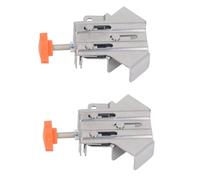 Hamwesh Morsetti d'angolo per Lavorazione del Legno, 2pcs a 90 Gradi Morsetto Angolare a Destra con Mascella Swing Regolabile per Progetti di Lavorazione del Legno