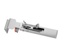 Hamwesh Morsetto di Fissaggio per Cassetti Regolabile, Acciaio Inossidabile, Testa Rinforzata Spessa 2 Mm, Fissaggio con una Pressione, per Installazione su Tavolo da Falegname con Larghezza (2PCS)