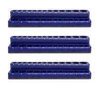 Hamwesh Organizer per Prese Magnetico, Base Robusta Blu, Vassoio Portaprese Metrico per 13 Prese Profonde e 13 Poco Profonde, Resistente Agli Urti in PP Resistente Agli Urti Portatile per Attrezzi