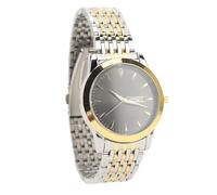 Hamwesh Orologio in Quarzo, Classico Orologio da Uomo Impermeabile di Lusso con Cinturino in Acciaio Inossidabile Luminoso per Usura Quotidiana (#5)
