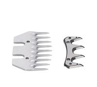 Hamwesh Paletta/Ala per Cesoie Elettriche per Pecore con Rivestimento Avanzato, in Acciaio Ad Alto Tenore di Carbonio, Tosatura Meno Dannosa, Compatibile con Tutte le Cesoie per Pecore, Confezione 2