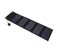 Hamwesh Pannello Solare Pieghevole, Pannelli Solari Portatili Policristallini Leggeri e Impermeabili da 10 W 5 V, Pannello Solare per Campeggio con Ricarica Diretta per Telefoni Power Bank per Esterni