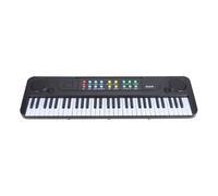 Hamwesh Pianoforte elettronico portatile a 61 tasti, ideale per principianti e per esercitarsi a casa, strumento compatto con metronomo a 200 ritmi e microfono, modalità didattica