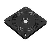 Hamwesh Piastra Girevole per Sgabello da Bar, Cuscinetto a Sfera con Base Girevole Quadrata a 360° per Carichi Pesanti, Piastra in Acciaio con Cuscinetti a Sfera Completi per Sedie per Mobili Sedie