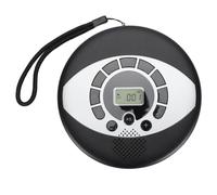 Hamwesh Player CD Portatile, Lettore CD Personale Compatto con Shock con Display LCD per l'auto di Casa, Supporta il Lettore Musicale per le Cuffie per le Cuffie aux u