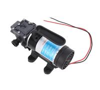 Hamwesh Pompa a Pressione dell'acqua 120W Pompa Elettrica a Membrana G1/2 130m Testa Autoadescante per Cucina Bagno Yacht Marino Giardino Booster