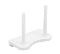 Hamwesh Porta Bobina per Macchina da Cucire, Supporto per Filo in Plastica a Doppia Colonna con Superficie Liscia e Lucida Riduce l'attrito della Bobina per Macchine da Cucire Domestiche e Tutti i