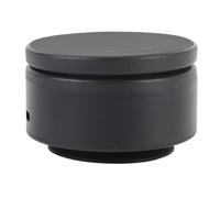 Hamwesh Porta Cellulare Magnetico, Porta Cellulare Magnetico Ad Adsorbimento Elettrico, Supporto per Telefono Elettrico con Rotazione di 360 Gradi con Foglio e Cavo di Ricarica per Auto (BLACK)