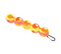 Hamwesh Porta della Pallina da Golf, Sacca da Trasporto Protettiva in Silicone Morbido Che Tiene 5 Palline da Golf con Gancio per Un Facile Accesso e Spazio Portatile su Sacca da o Zaino (Colore