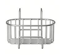 Hamwesh Porta Spugna per Lavello da, Organizer per Lavello da con Design a Drenaggio Cavo in Acciaio Inossidabile 304, Contenitore per con Divisori Mobili per un Rapido Drenaggio dell'acqua Nei